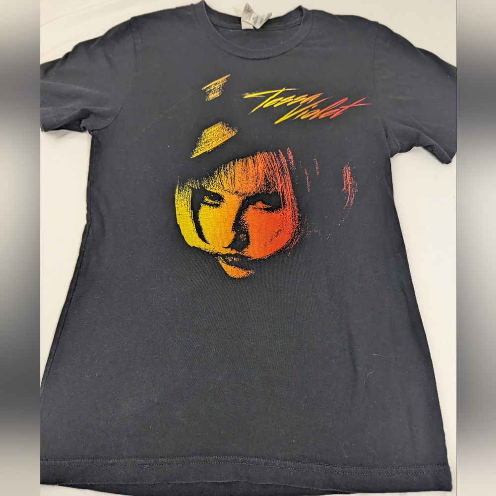 NOT or Sale Tessa Violet IS MY MOM Black Concert Tee  Size Small